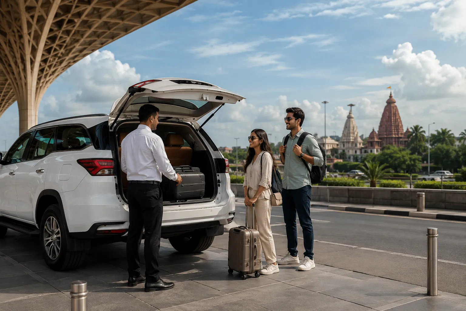 Private transfer arranged for a comfortable onward journey from Indore